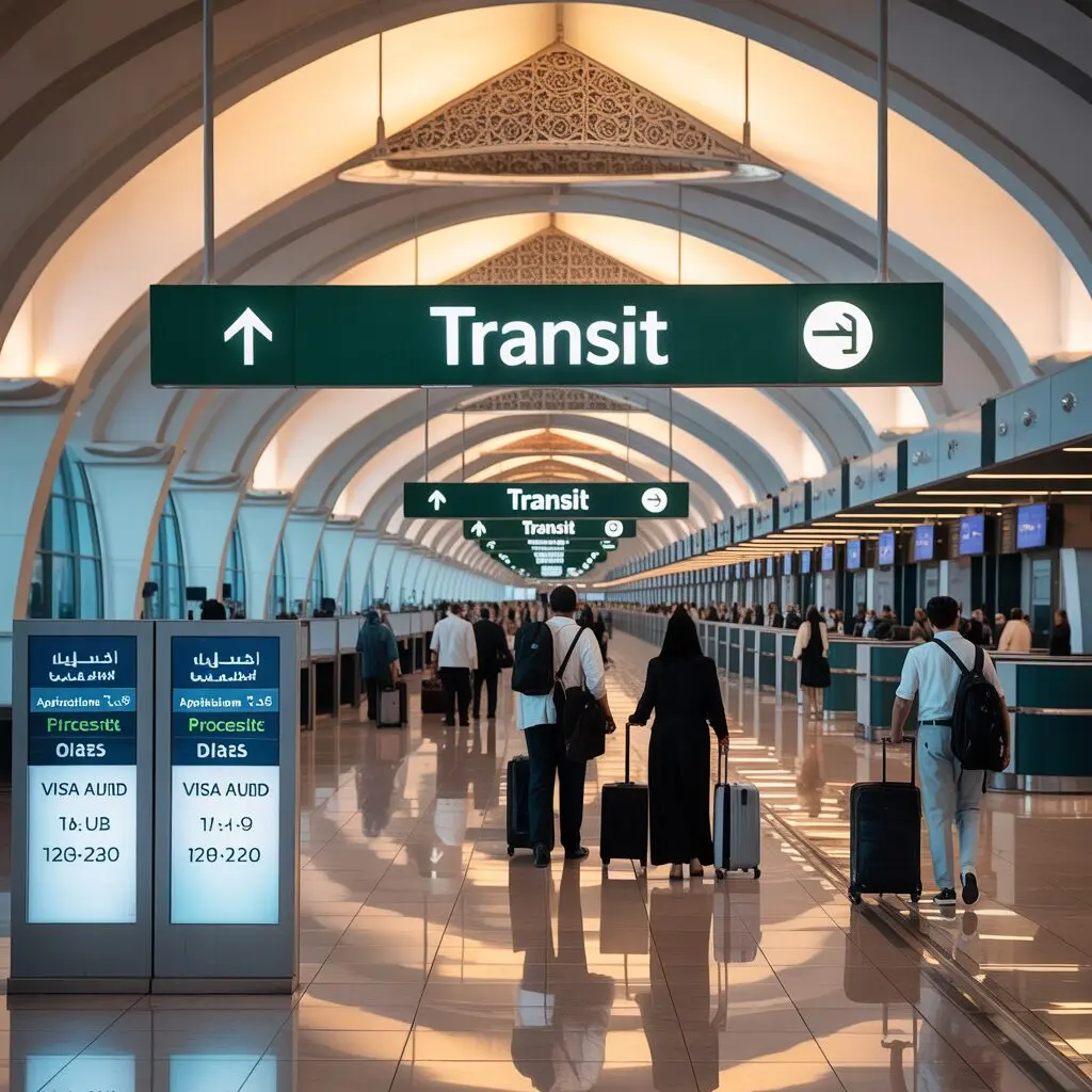 Transitvisum Saudi-Arabien – Kosten, Dauer und Beantragung im Überblick
